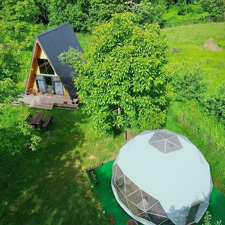 Hotel The Frog Glamping Horezu Esterno foto