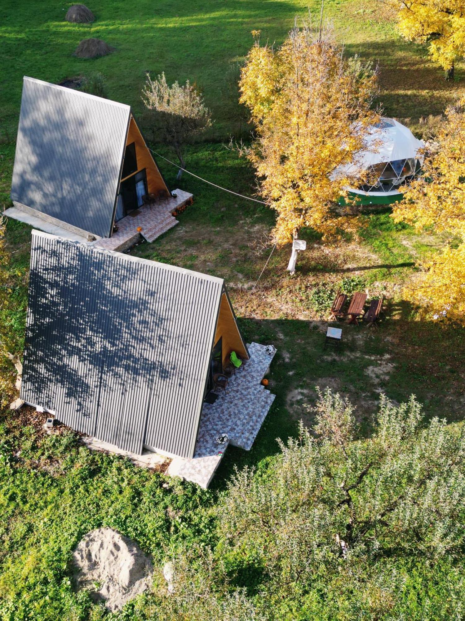 Hotel The Frog Glamping Horezu Esterno foto