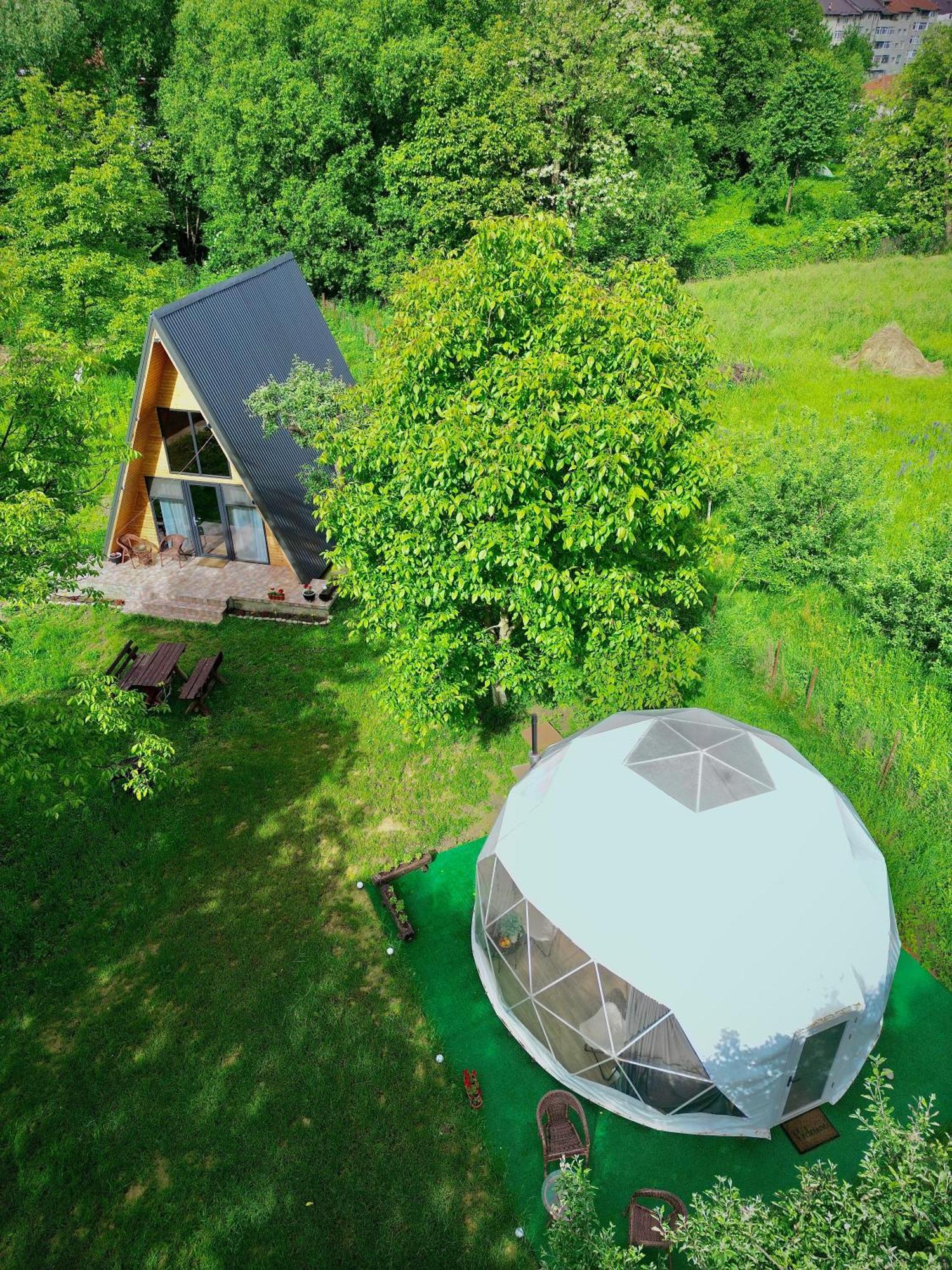 Hotel The Frog Glamping Horezu Esterno foto