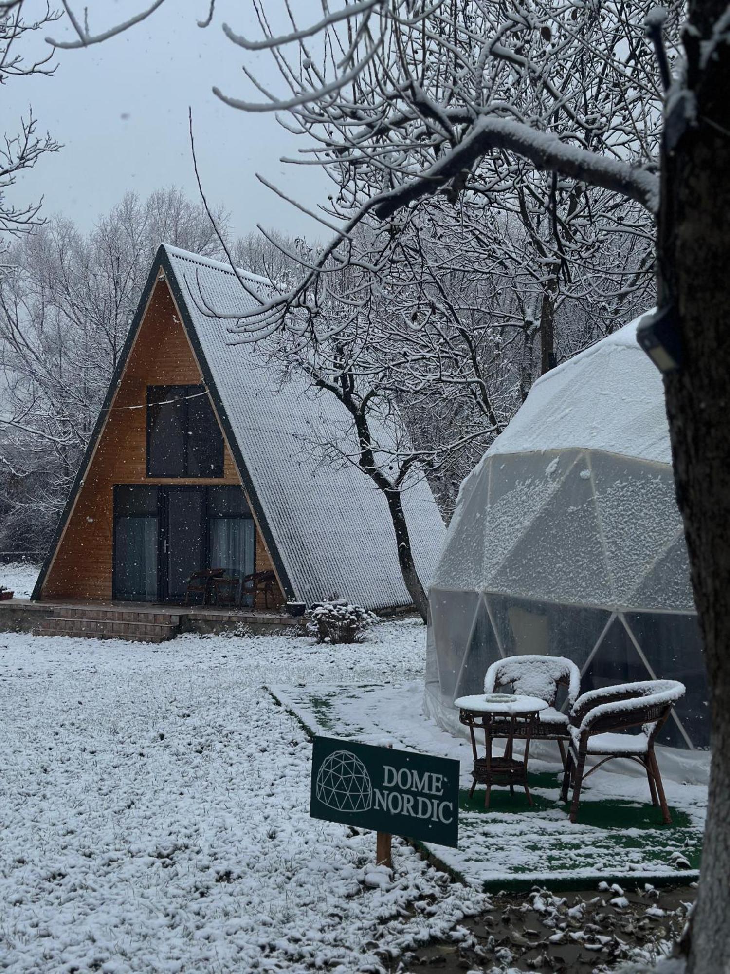 Hotel The Frog Glamping Horezu Esterno foto