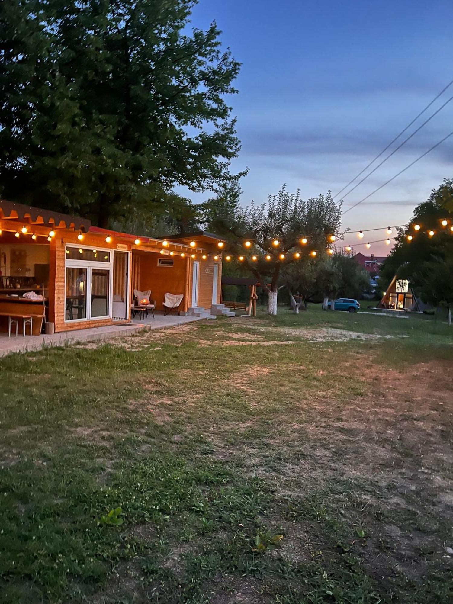 Hotel The Frog Glamping Horezu Esterno foto